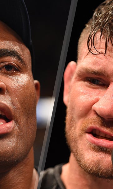Michael Bisping calls Anderson Silva a 'cheat' and a 'fraud' after heated staredown